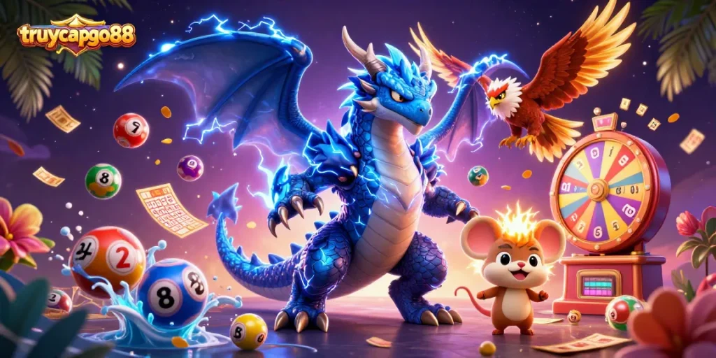 Experience thrilling gameplay with truycapgo88, featuring dynamic lottery elements and vibrant gaming atmosphere.